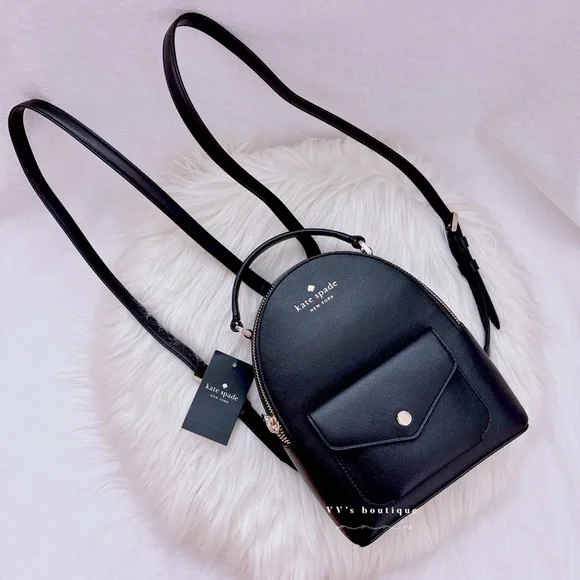 kate spade | Bags | Nwt Schuyler Mini Zip Backpack Saffiano  display picture 1